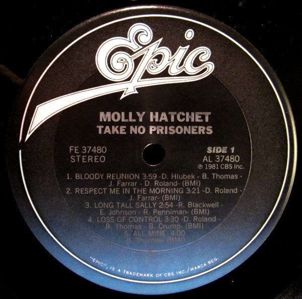 Molly Hatchet - Take No Prisoners (VG+) (Vinyl LP)