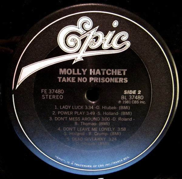 Molly Hatchet - Take No Prisoners (VG+) (Vinyl LP)