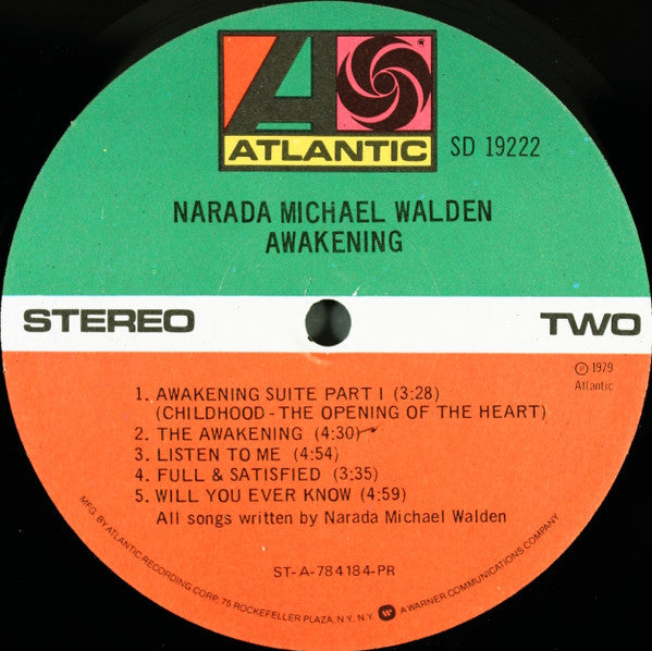 Walden, Naranda Michael - Awakening (VG+) (Vinyl LP)