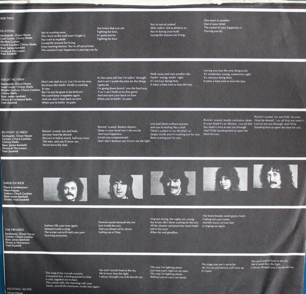 Dixon House Band - Fighting Alone (VG+) (Vinyl LP)