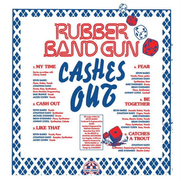 Rubber Band Gun - Cashes Out (NM or M-) (Vinyl LP)