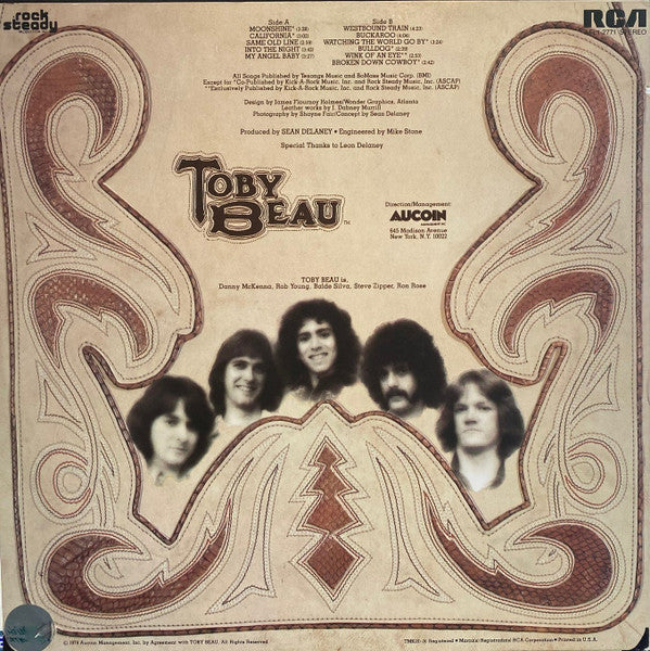 Beau, Toby - Toby Beau (VG+) (Vinyl LP)