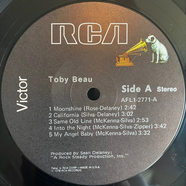 Beau, Toby - Toby Beau (VG+) (Vinyl LP)