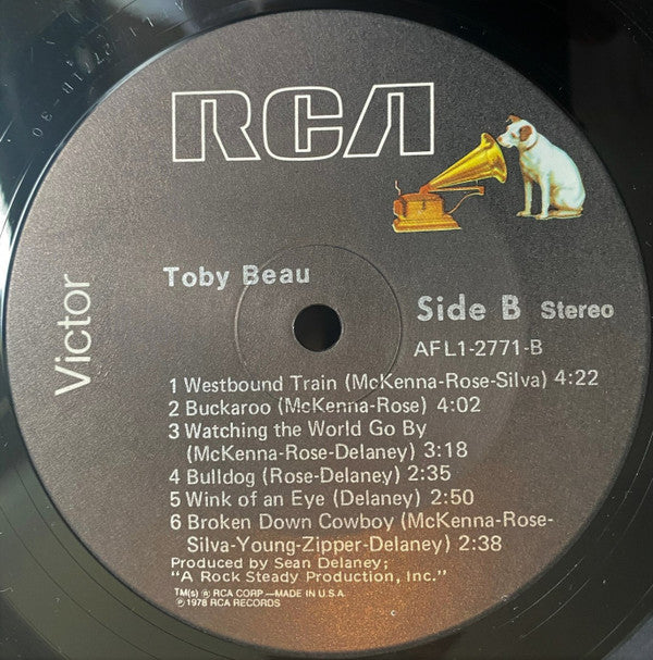 Beau, Toby - Toby Beau (VG+) (Vinyl LP)
