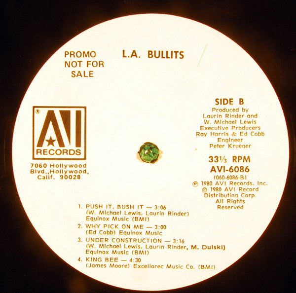 L. A. Bullets - L. A. Bullets (VG+) (Vinyl LP)