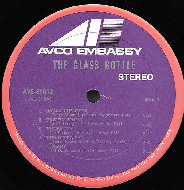 Glass Bottle - The Glass Bottle (VG+) (Vinyl LP)