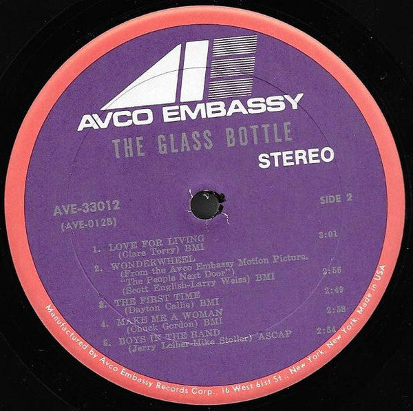 Glass Bottle - The Glass Bottle (VG+) (Vinyl LP)