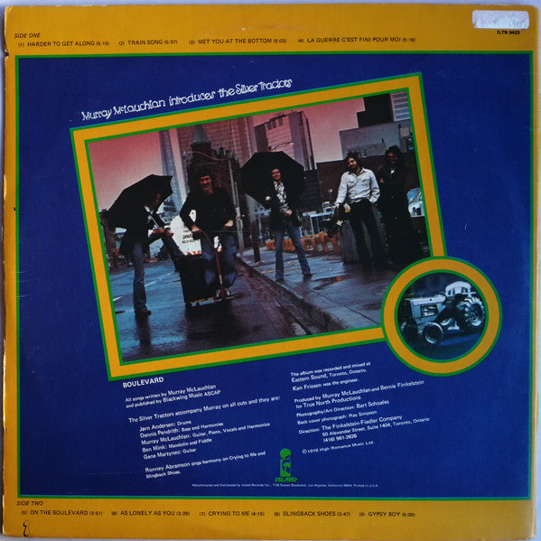 McLauchlan, Murray - Boulevard (VG+) (Vinyl LP)