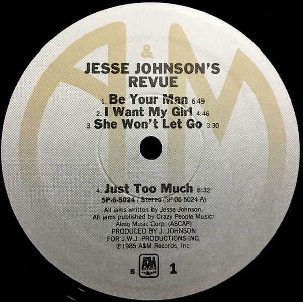 Johnson's, Jesse Revue - Jesse Johnson's Revue (VG) (Vinyl LP)