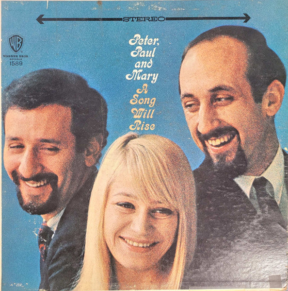 Peter, Paul And Mary - A Song Will Rise (VG+) (Vinyl LP)