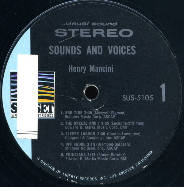 Mancini, Henry - The Sounds & Voices Of Henry Mancini (VG) (Vinyl LP)