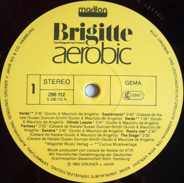 GM Orchestra - Brigitte Aerobic (VG+) (Vinyl LP)