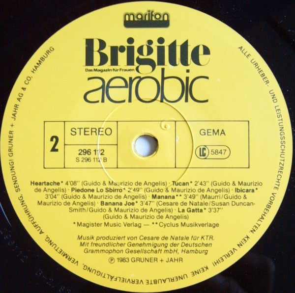 GM Orchestra - Brigitte Aerobic (VG+) (Vinyl LP)