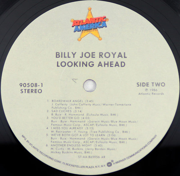 Royal, Billy Joe - Looking Ahead (VG+) (Vinyl LP)
