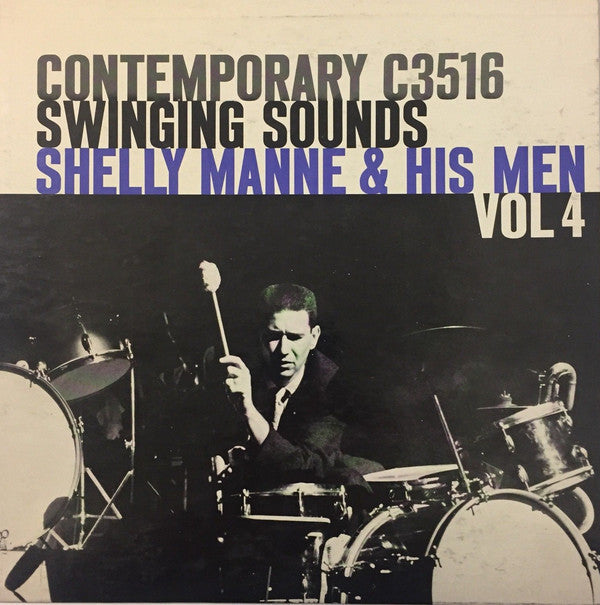Manne, Shelly & His Men - Vol. 4 - Swinging Sounds (Vinyl, G+) (Vinyl LP)