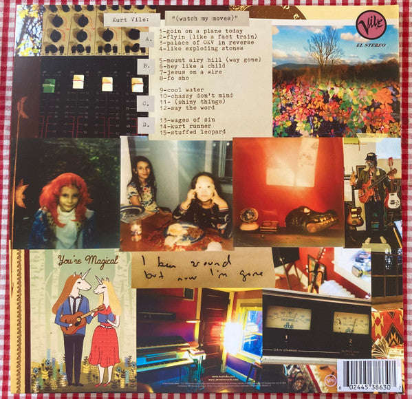 Vile, Kurt - (Watch My Moves) (NM or M-) (Vinyl LP)