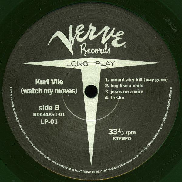 Vile, Kurt - (Watch My Moves) (NM or M-) (Vinyl LP)