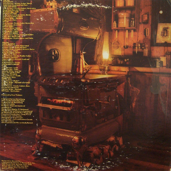 Parsons, Gene - Kindling (VG) (Vinyl LP)