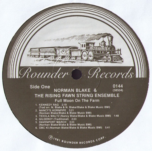 Blake, Norman And The Rising Fawn String Ensemble* - Full Moon On The Farm (VG+) (Vinyl LP)