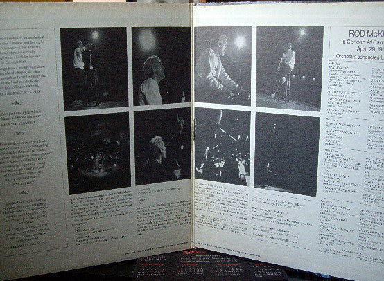 McKuen, Rod - At Carnegie Hall (VG) (Vinyl LP)