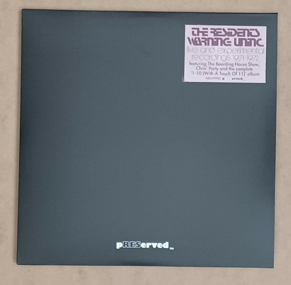 Residents - Warning: Uninc. (Live And Experimental Recordings 1971-1972) (Vinyl, M) (Vinyl LP)