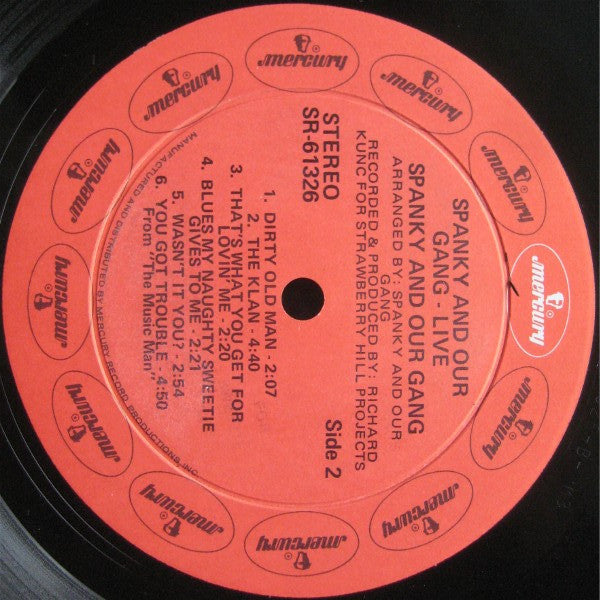 Spanky & Our Gang - Live (VG+) (Vinyl LP)