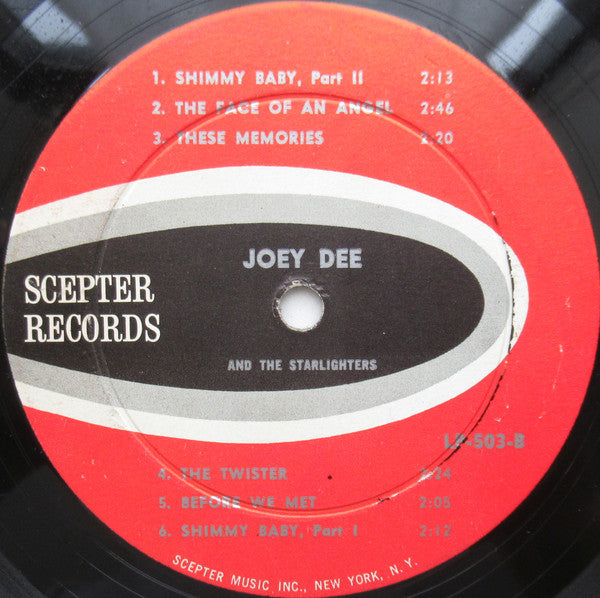 Dee, Joey & The Starlighters - The Peppermint Twisters (Vinyl, VG) (Vinyl LP)
