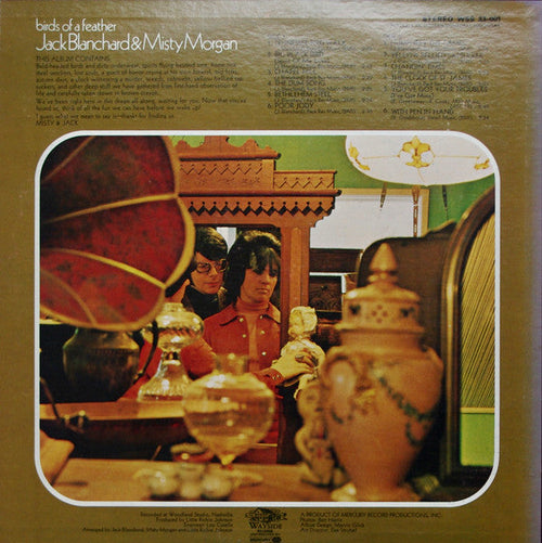 Blanchard, Jack & Misty Morgan - Birds Of A Feather (Vinyl, VG+) (Vinyl LP)