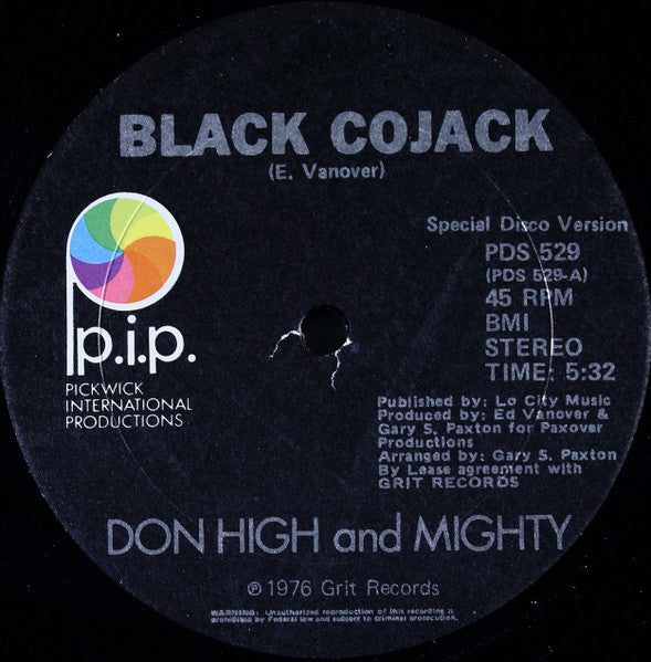 High, Don And Mighty - Black Cojack (Vinyl, VG+) (Vinyl LP)