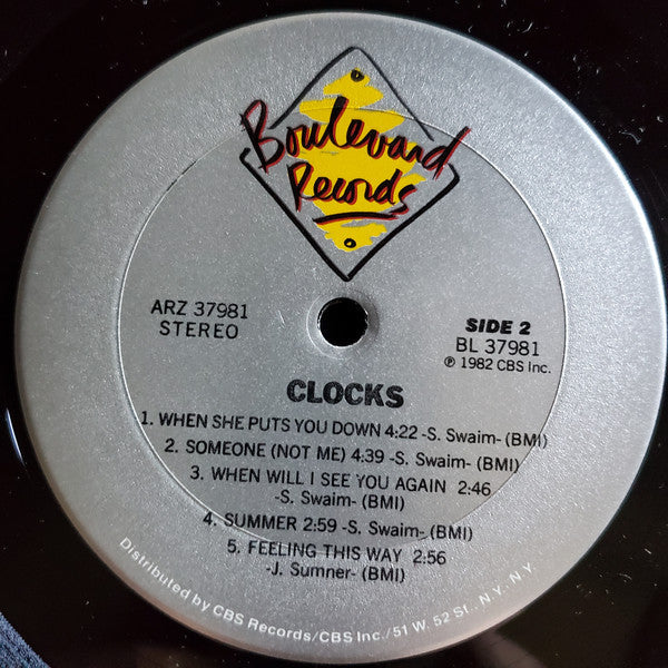 Clocks - Clocks (VG+) (Vinyl LP)