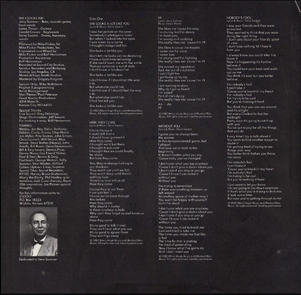 Clocks - Clocks (VG+) (Vinyl LP)