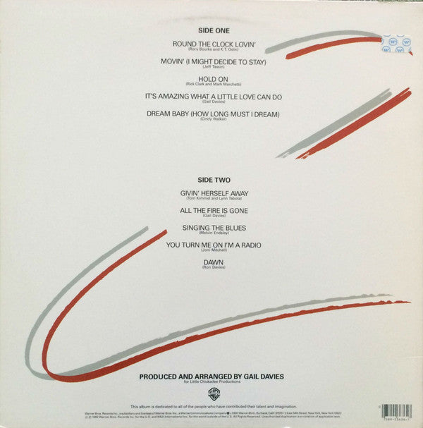 Davies, Gail - Givin' Herself Away (VG+) (Vinyl LP)