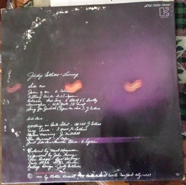 Collins, Judy - Living (NM or M-) (Vinyl LP)