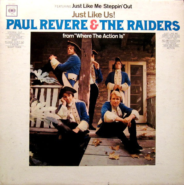 Revere, Paul & The Raiders - Just Like Us! (VG) (Vinyl LP)