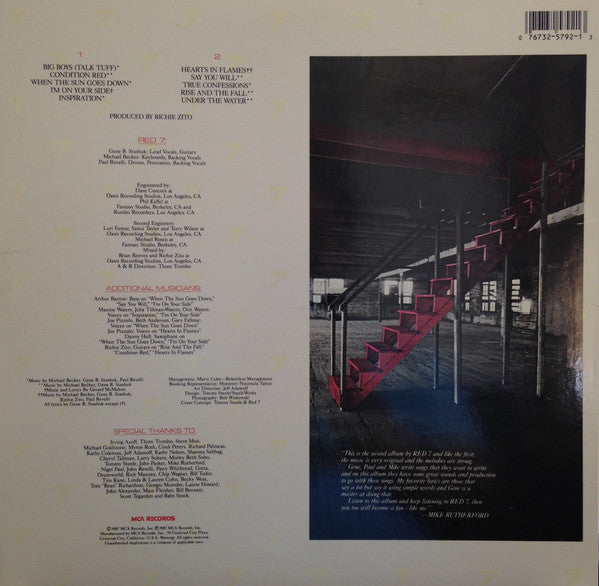 Red 7 - When The Sun Goes Down (Vinyl, VG+) (Vinyl LP)