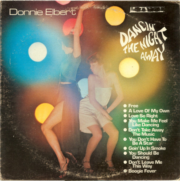 Elbert, Donnie - Dancin' The Night Away (VG+) (Vinyl LP)