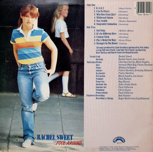 Sweet, Rachel - Fool Around (VG+) (Vinyl LP)
