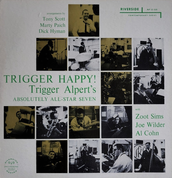 Alpert, Trigger / Absolutely All-star Seven - Trigger Happy! (Vinyl, VG) (Vinyl LP)