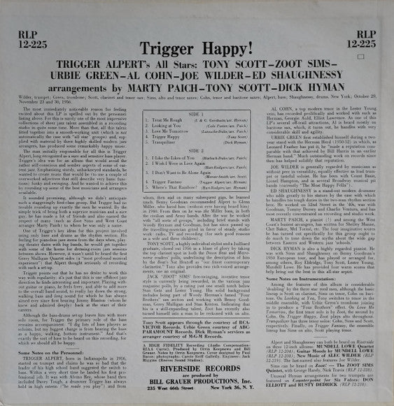 Alpert, Trigger / Absolutely All-star Seven - Trigger Happy! (Vinyl, VG) (Vinyl LP)