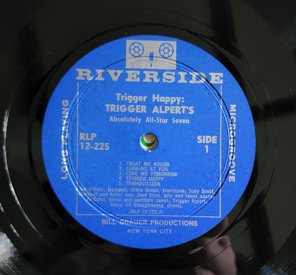 Alpert, Trigger / Absolutely All-star Seven - Trigger Happy! (Vinyl, VG) (Vinyl LP)