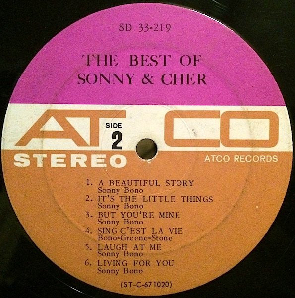 Sonny & Cher - The Best Of Sonny & Cher (Vinyl, VG+) (Vinyl LP)