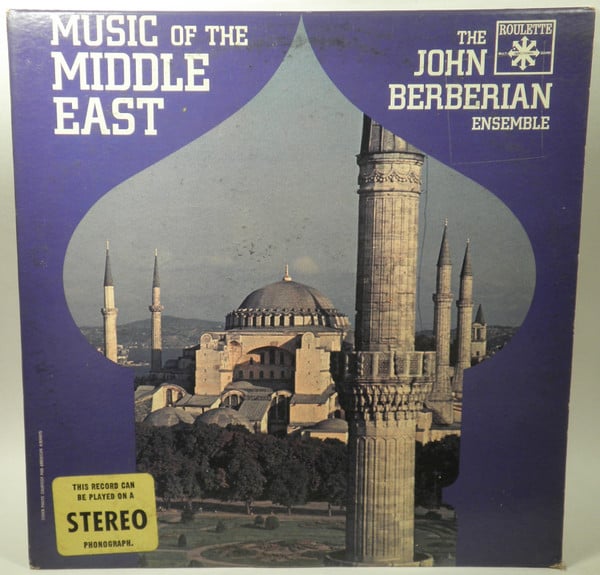 Berberian, John Ensemble - Music Of The Middle East (Vinyl, VG) (Vinyl LP)