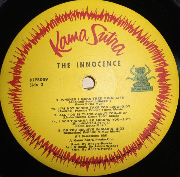 Innocence - The Innocence (VG+) (Vinyl LP)