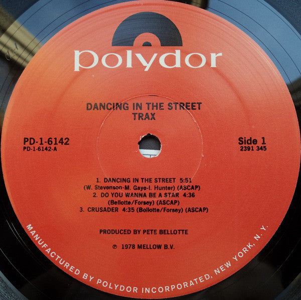 Trax - Dancing In The Street (NM or M-) (Vinyl LP)
