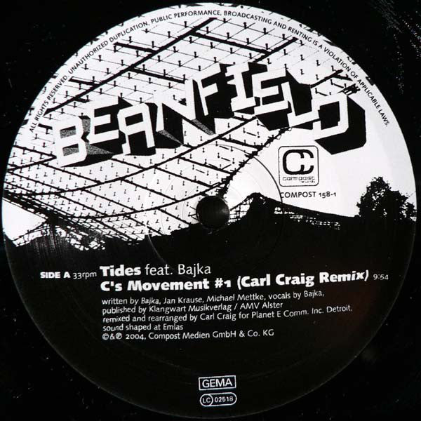Beanfield - Tides (VG+) (Vinyl LP)