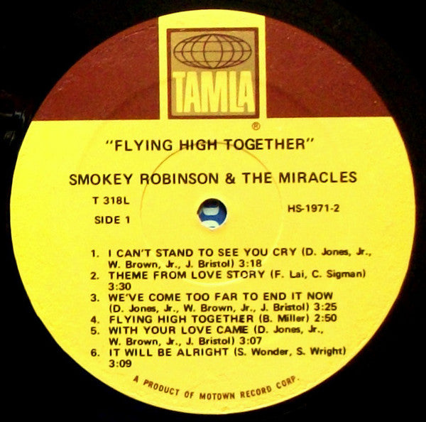 Robinson, Smokey And The Miracles - Flying High Together (Vinyl, VG+) (Vinyl LP)
