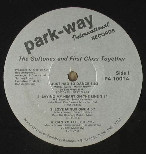 Softones and First Class  - Together (VG) (Vinyl LP)