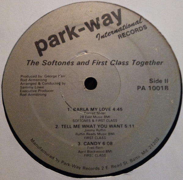 Softones and First Class  - Together (VG) (Vinyl LP)