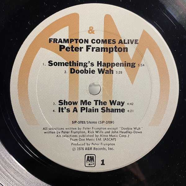 Frampton, Peter - Frampton Comes Alive! (Vinyl, VG+) (Vinyl LP)