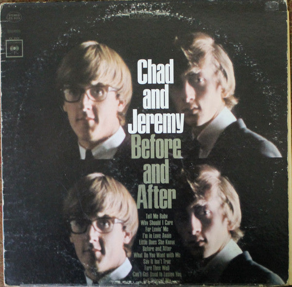Chad & Jeremy - Before And After (VG+) (Vinyl LP)